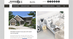 Desktop Screenshot of blog.drummondhouseplans.com
